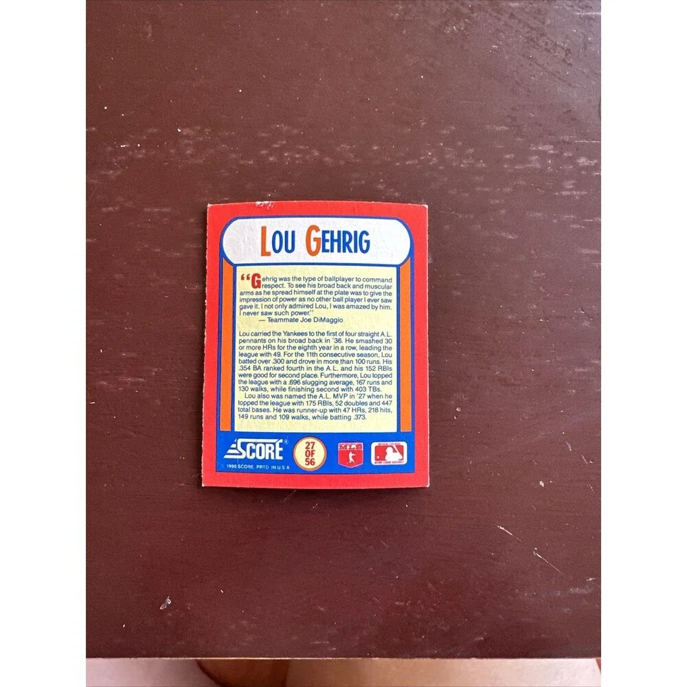1989 Score Magic Motion MLB MVP Cards Lot of 4 – Hologram Baseball Set Vintage